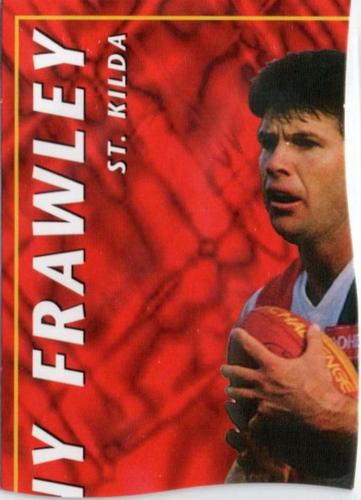 1995 Bewick Enterprises AFLPA Football Quarters #62 Danny Frawley Front